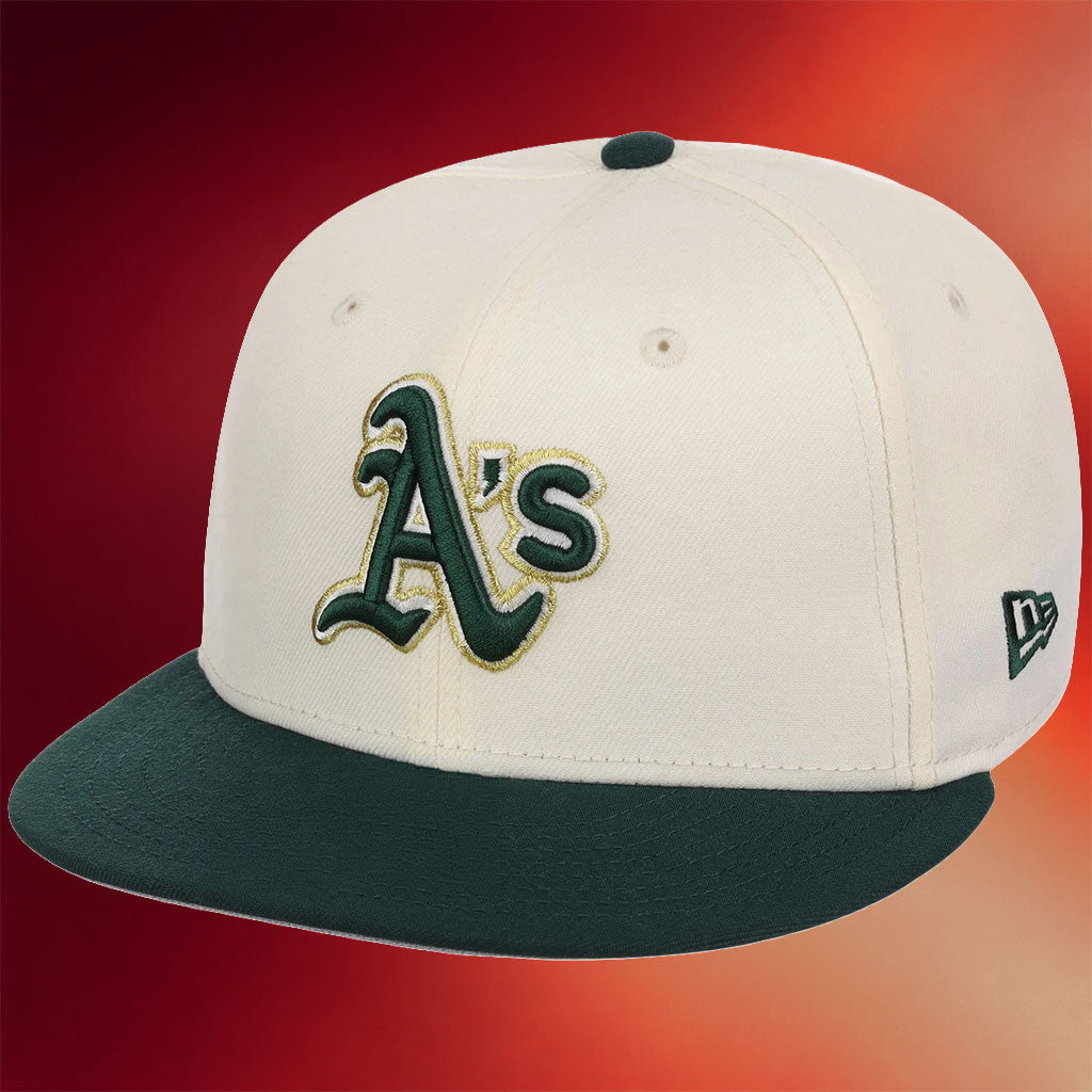 Lids Hat Drop Gilded Ivy Collection Merch Oakland Athletics New Era Snapback Hat Embroidered