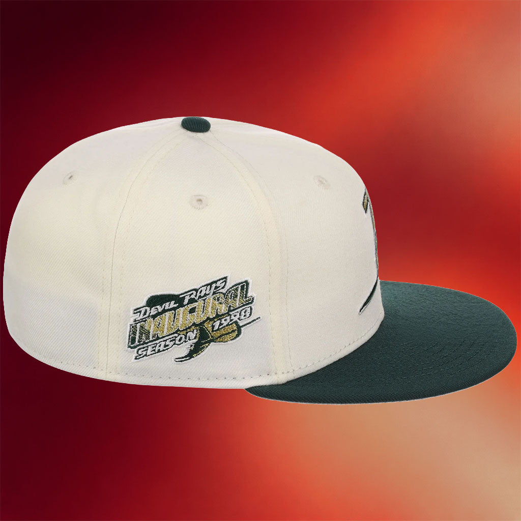 Lids Hat Drop Gilded Ivy Collection Merch Tampa Bay Rays New Era Snapback Hat Embroidered
