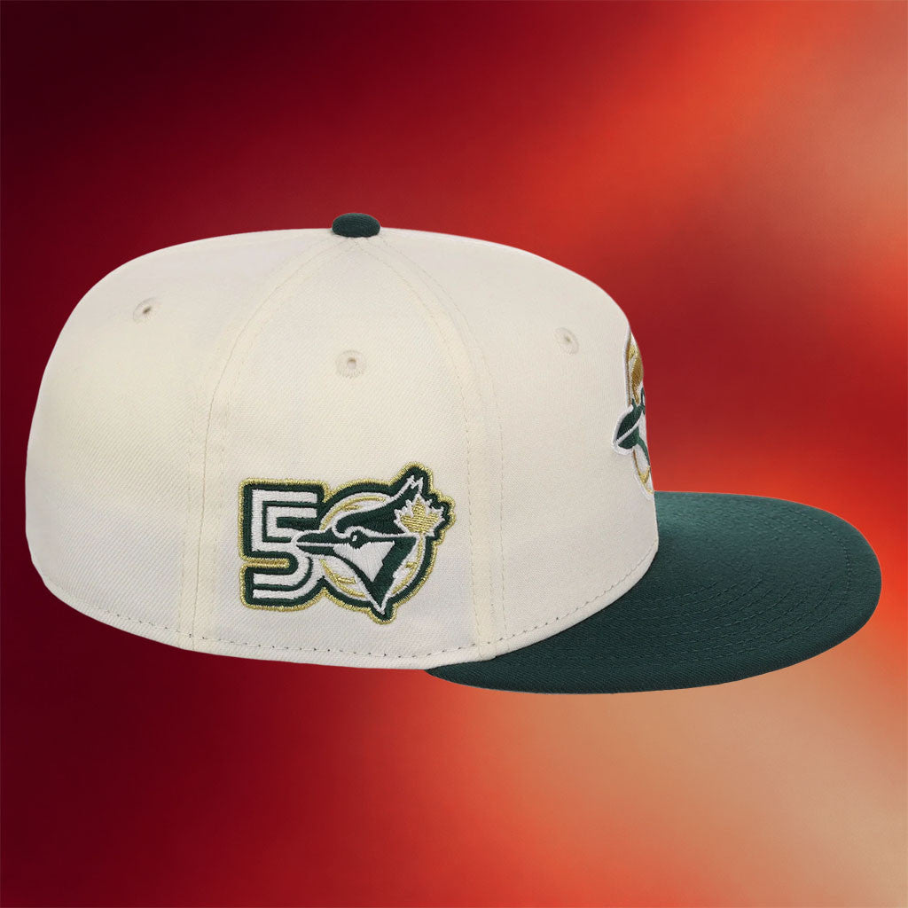 Lids Hat Drop Gilded Ivy Collection Merch Toronto Blue Jays New Era Snapback Hat Embroidered