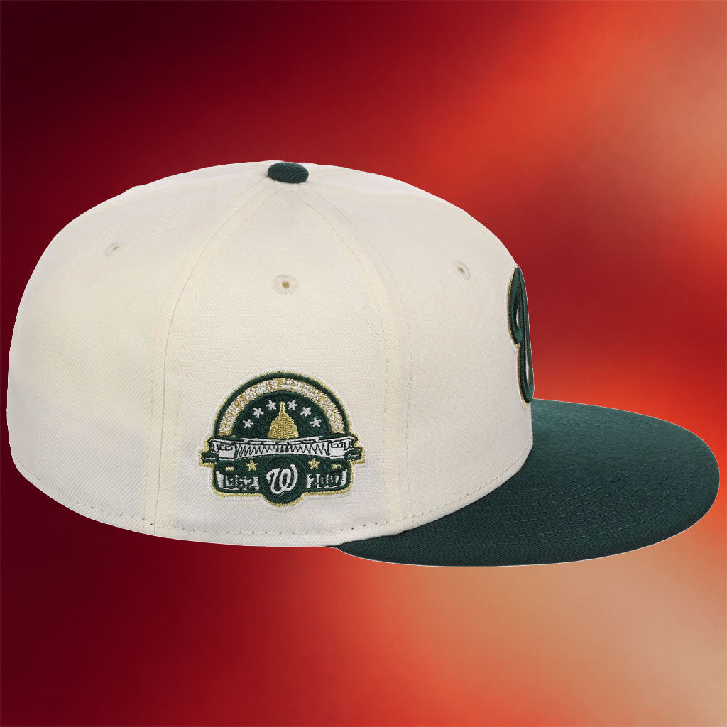 Lids Hat Drop Gilded Ivy Collection Merch Washington Nationals New Era Snapback Hat Embroidered