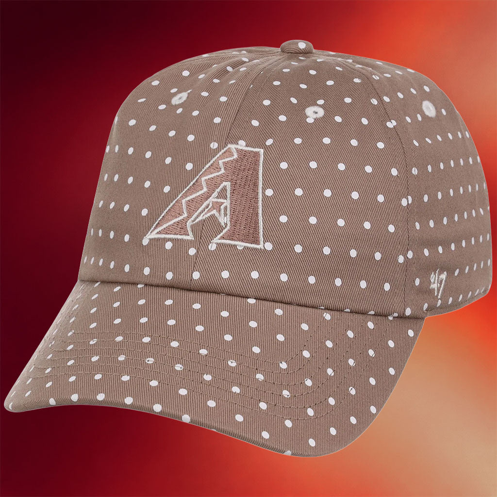 Lids Hat Drop Polka Dot Collection Merch Arizona Diamondbacks 47 Clean Up Hat Embroidered