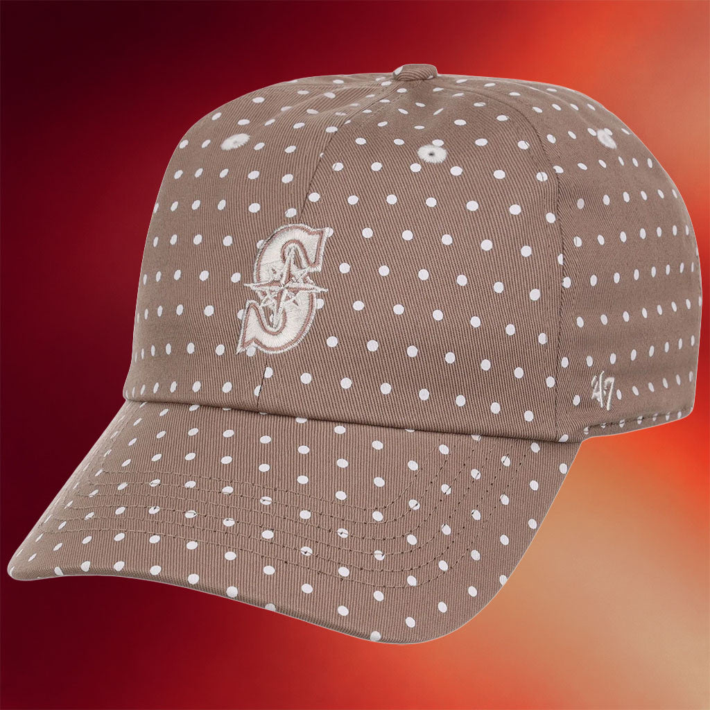 Lids Hat Drop Polka Dot Collection Merch Seattle Mariners 47 Clean Up Hat Embroidered Her Gifts