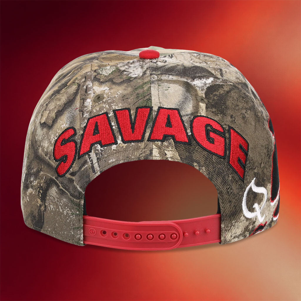 Lids Hat Drop UGA x Quavo Georgia Pack Collection Merch Georgia Bulldogs 47 Camo Hat Embroidered