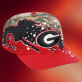 Lids Hat Drop UGA x Quavo Georgia Pack Collection Merch Georgia Bulldogs 47 Camo Hat Embroidered