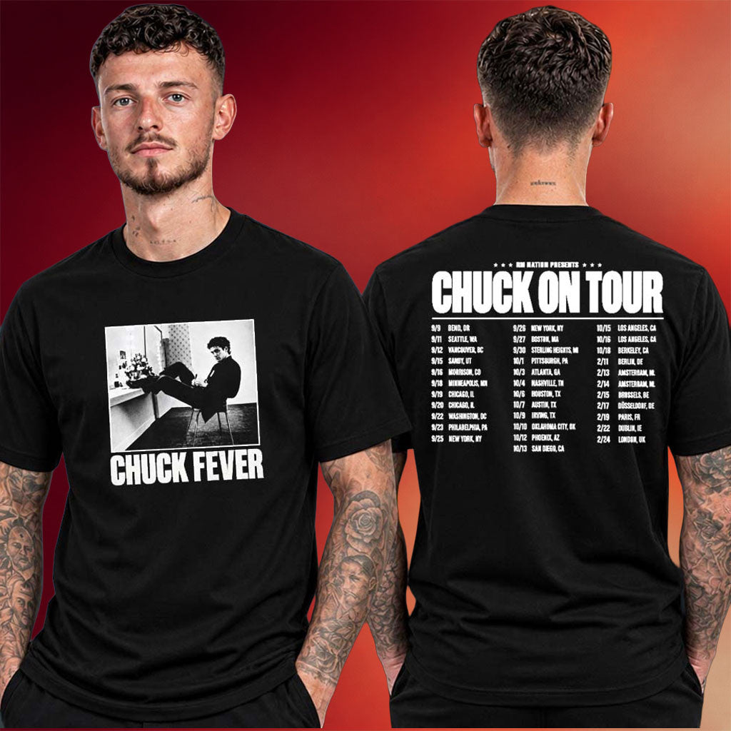 Role Model Chuck On Tour Merch 2026 2027 Chuck Fever Tour Dates T-Shirt Gift For Music Lovers