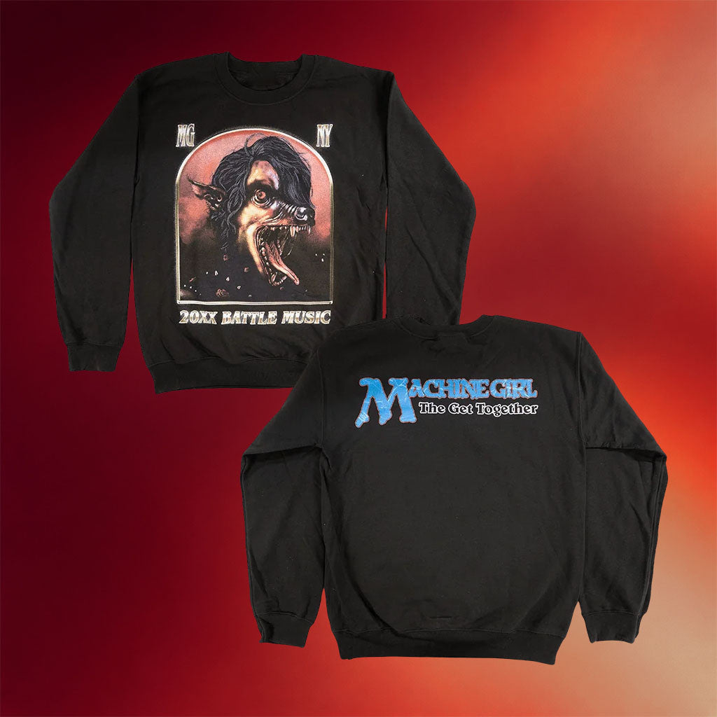 Machine Girl Merch 2026 20XX Battle Music Crewneck The Get Together Sweatshirt Fan Gifts