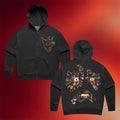 Machine Girl Merch 2026 The Ugly Art Zip Hoodie Gift Ideas For Brothers