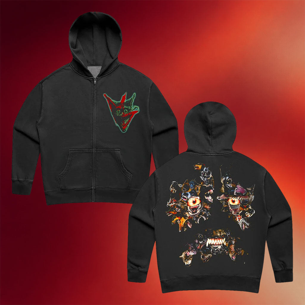 Machine Girl Merch 2026 The Ugly Art Zip Hoodie Gift Ideas For Brothers