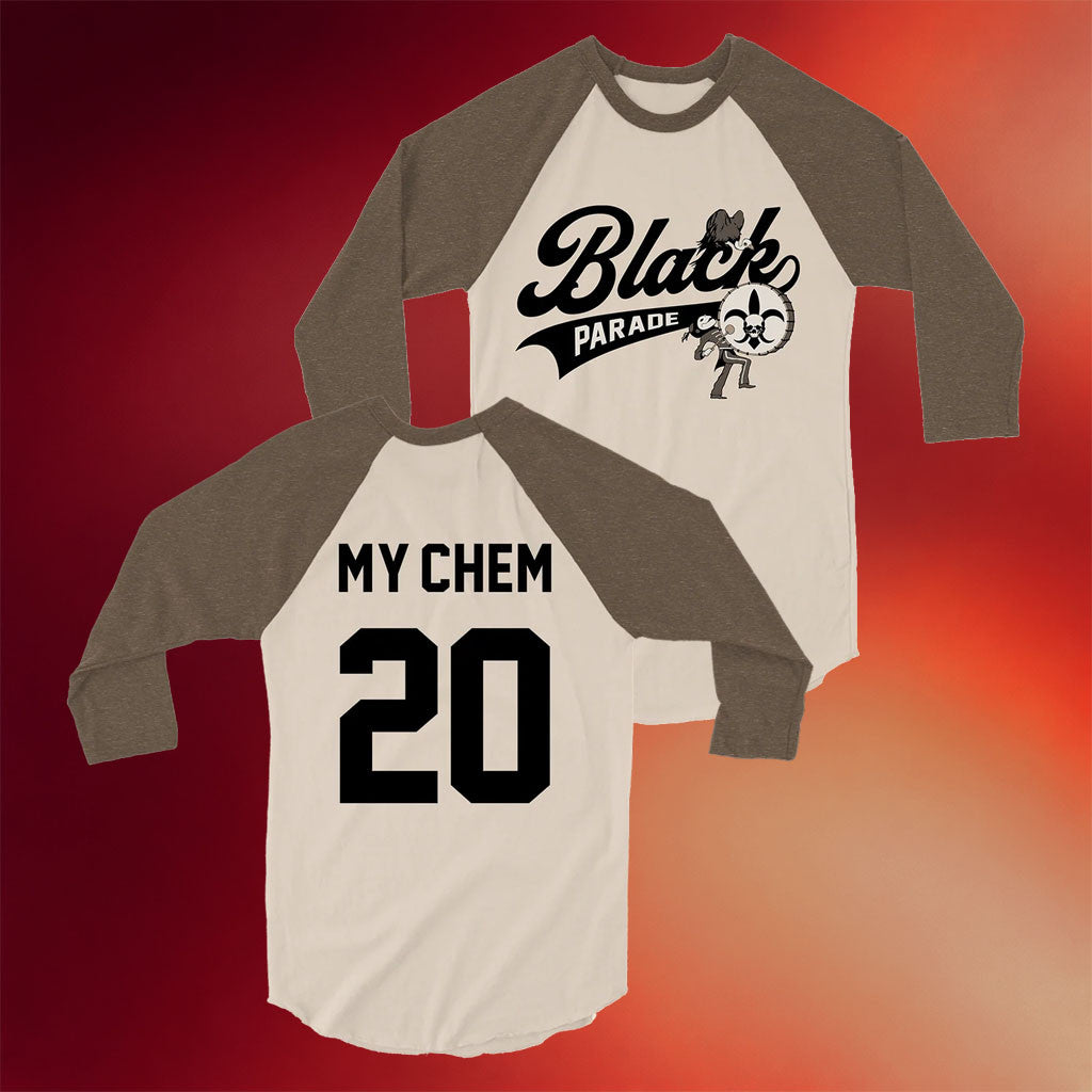 My Chemical Romance Merch 2026 The Black Parade 20 Raglan Shirt Gift For Rock Lovers
