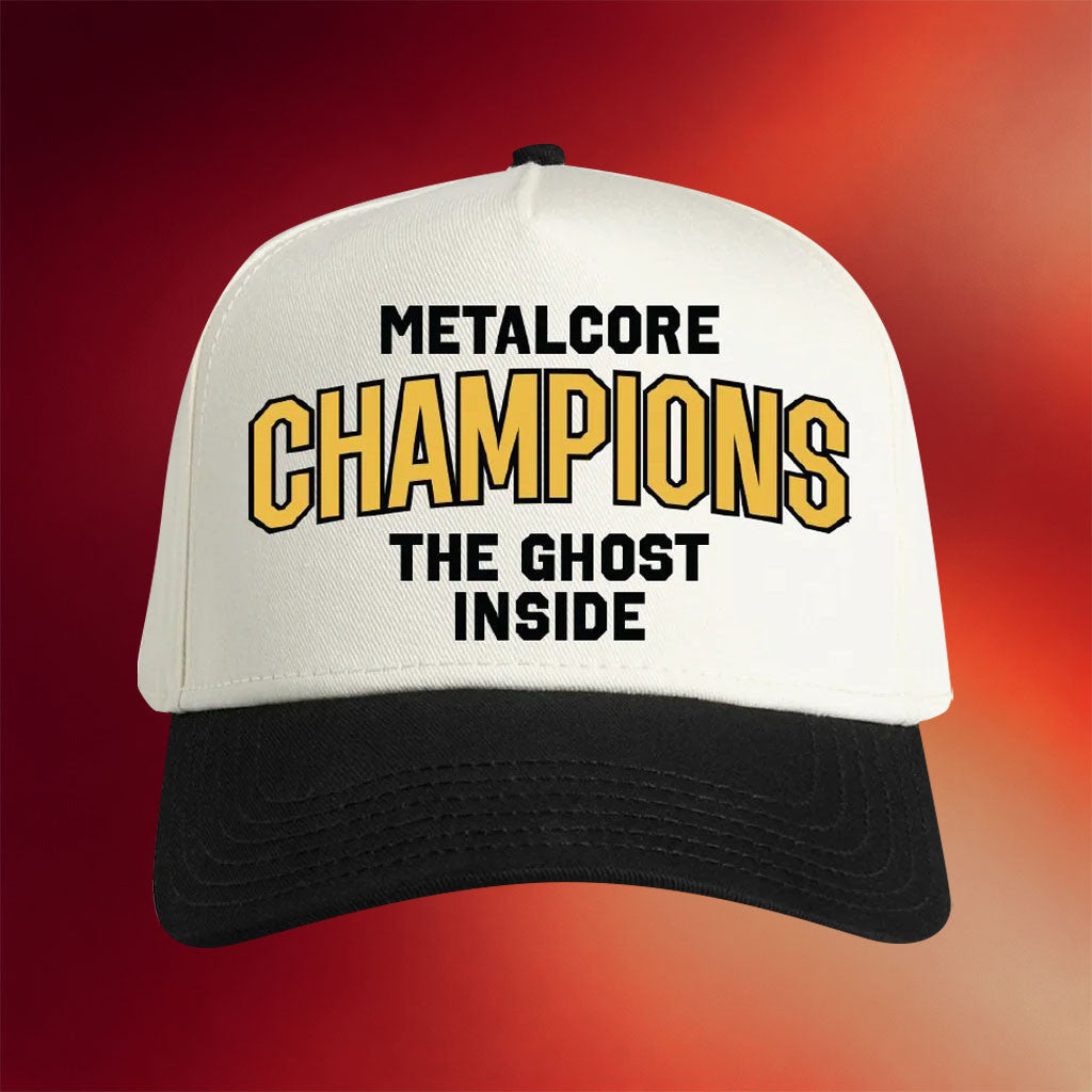 The Ghost Inside Merch 2026 Metalcore Champions Embroidered Hat Present For Band Fans
