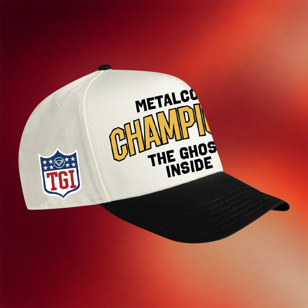 The Ghost Inside Merch 2026 Metalcore Champions Embroidered Hat Present For Band Fans