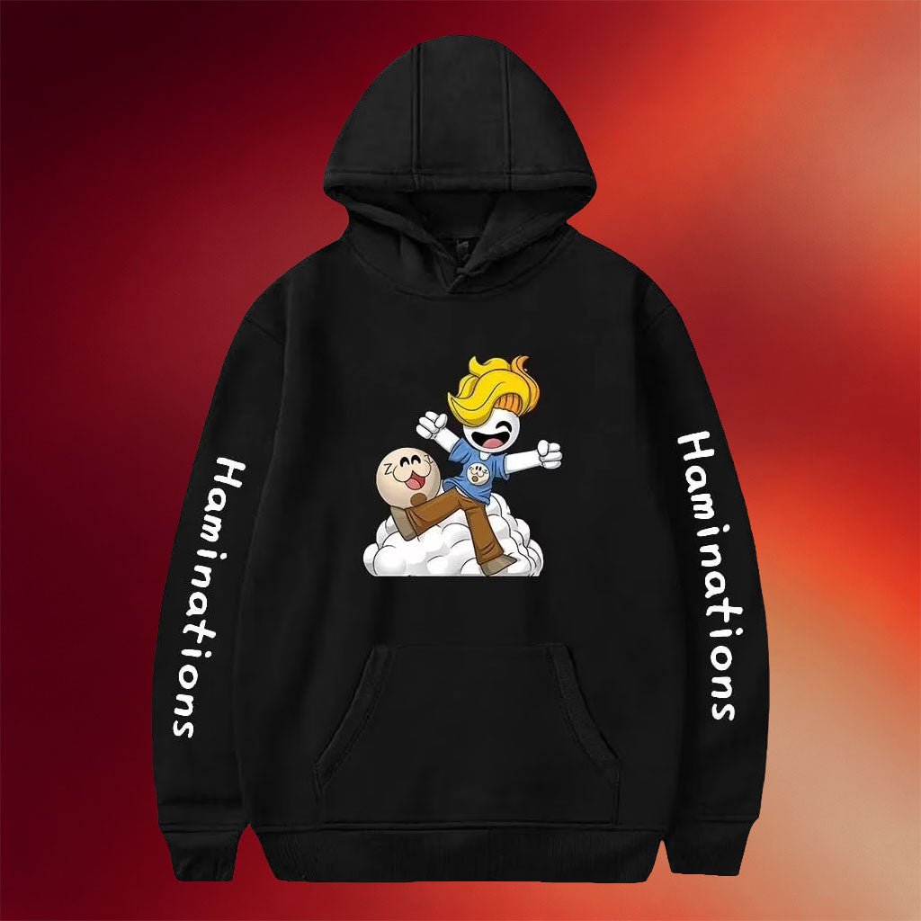 Haminations Merch 2026 Haminations Hoodie Logo Cosplay Hooded Sweatshirt Gift For Fans