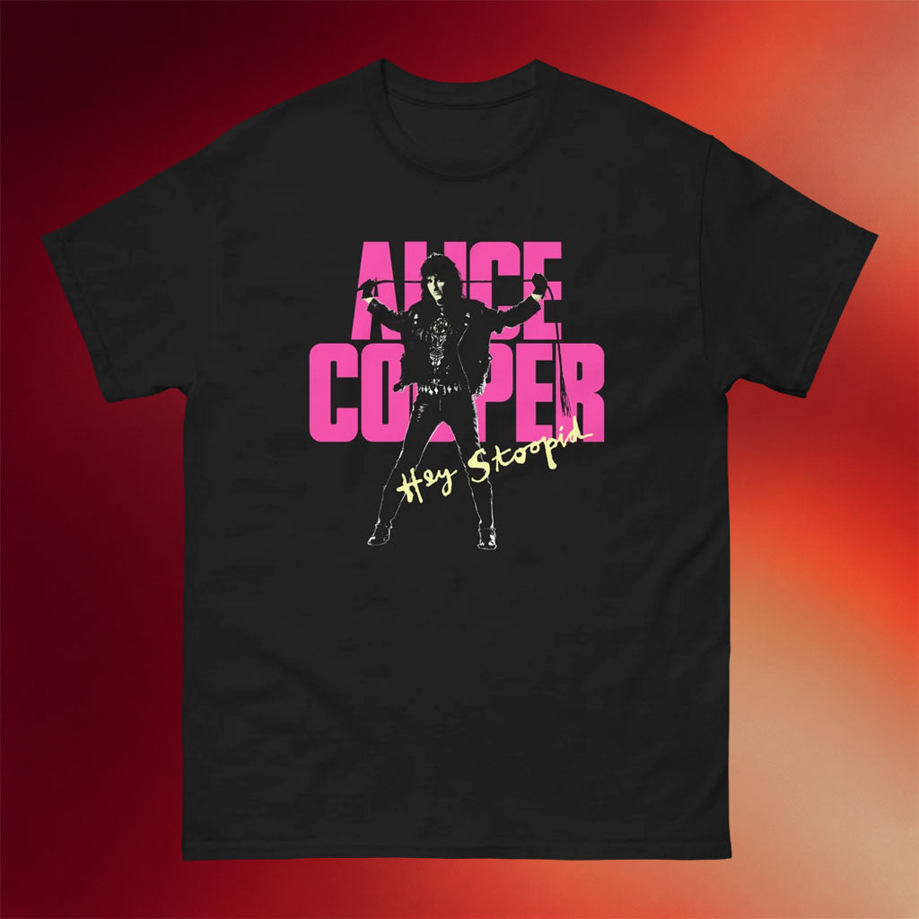 Alice Cooper Merch 2026 Hey Stoopid T-Shirt Gift Ideas For Music Lovers
