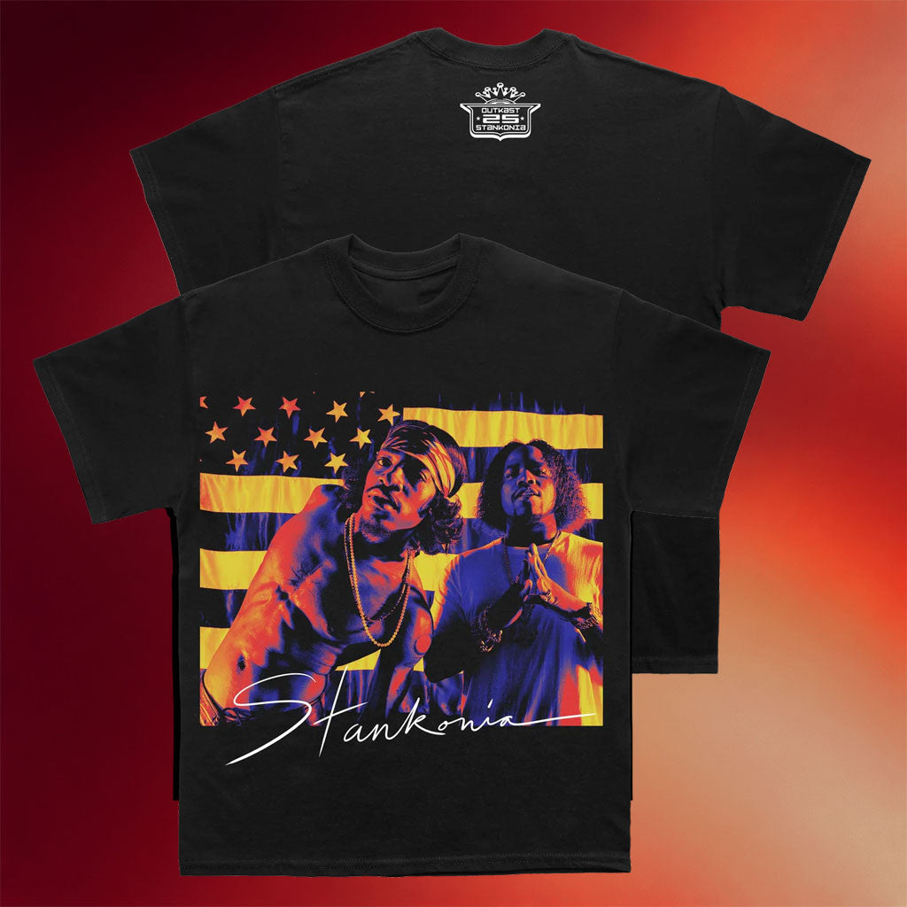 Outkast Merch 2026 Outkast Stankonia Color Photo T-Shirt Black Present For Hip Hop Fans