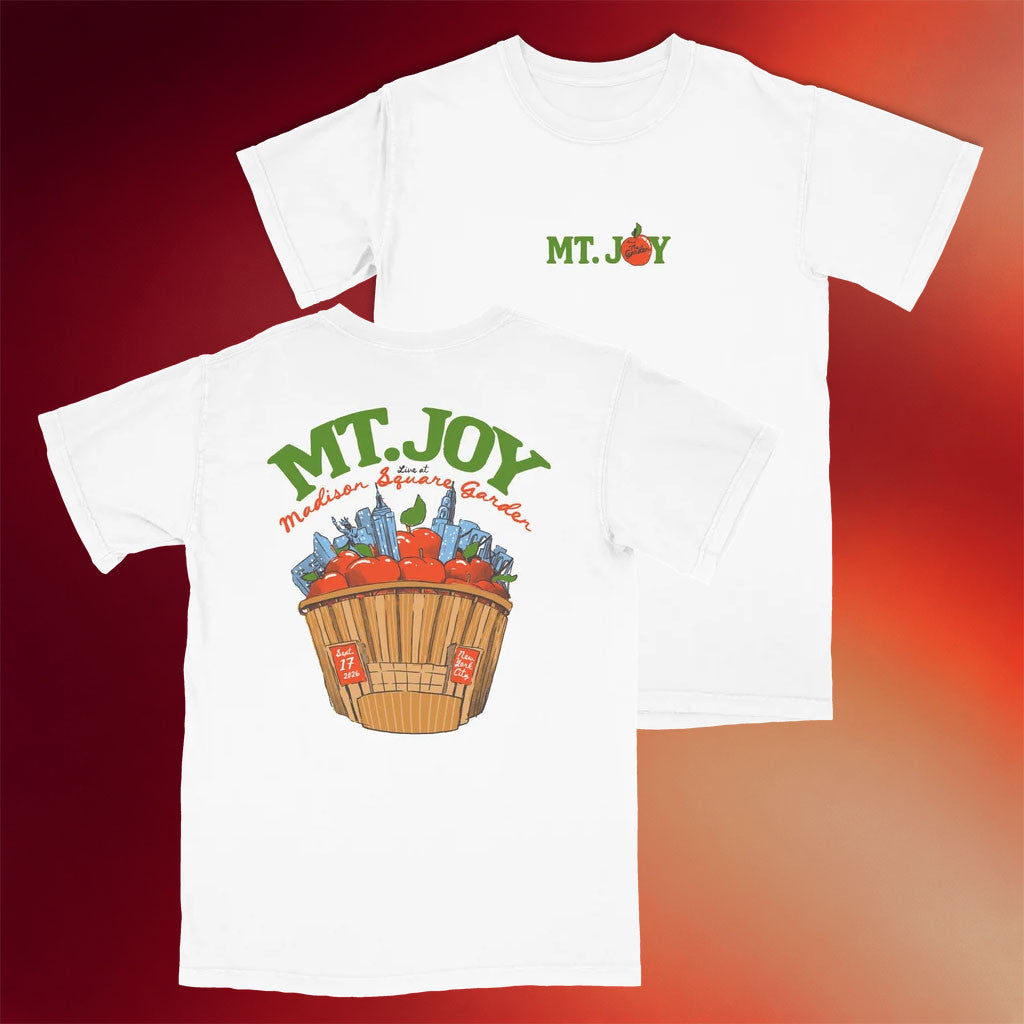 Mt Joy Merch 2026 Apples T-Shirt Mt Joy Tour Merch Present For Rock Band Fans