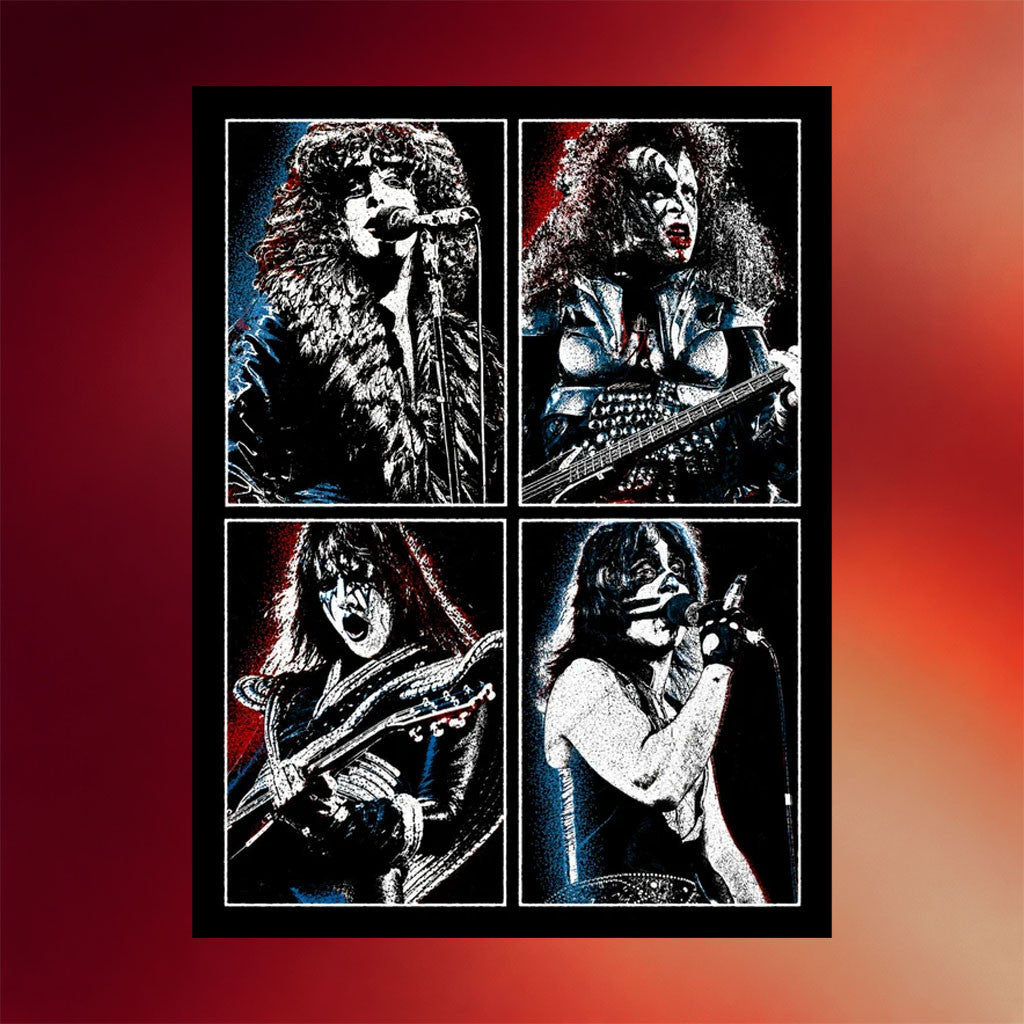 KISS Merch Rock And Roll Over 50Th Anniversary 2026 Rock And Roll Over Poster Wall Art Decor