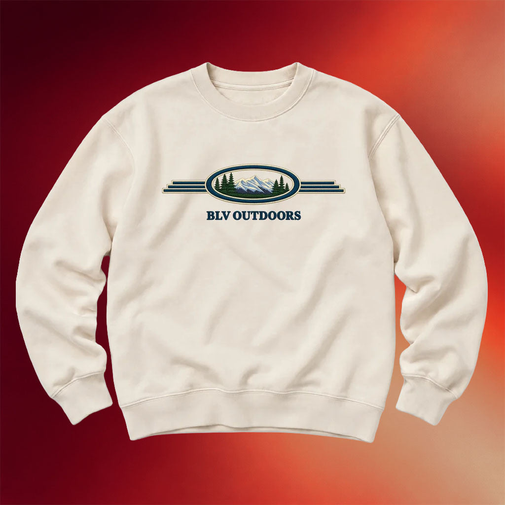 Baylen Levine Merch 2026 BLV Outdoors Crew Sweatshirt Birthday Gift Ideas For Him