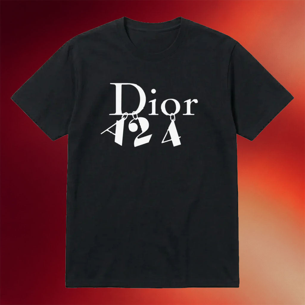 Dior A24 T-Shirt Black Fashion Film Collaboration Shirt Dior A24 Collab Merch Gift For Friends
