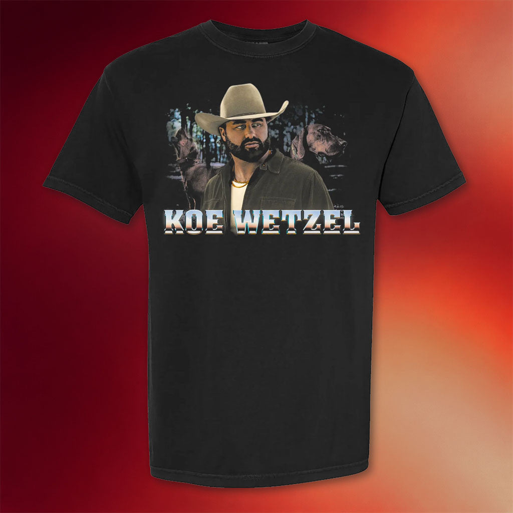Koe Wetzel Merch 2026 Hound Dog T-Shirt Koe Wetzel Shirt Gift For Music Fans