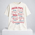 Pasta Pups T-Shirt Funny Dachshund Italian Food Shirt Gift For Sausage Dog Lovers