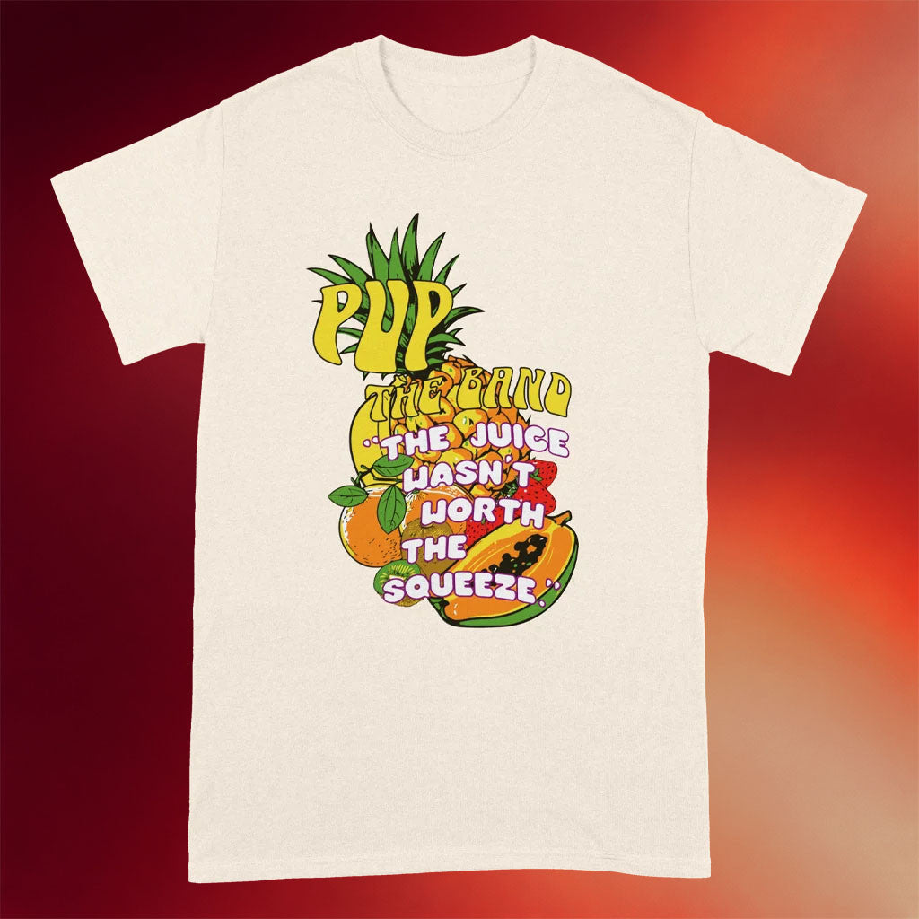 Pup The Band Merch 2026 Juice T-Shirt Unique Gifts For Music Lovers