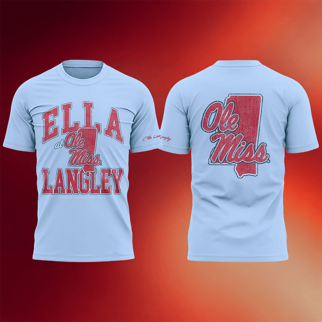 Ella Langley Merch 2026 Ella Langley Ole Miss Oxford MS T-Shirt Dandelion Tour Shirt Fan Gifts