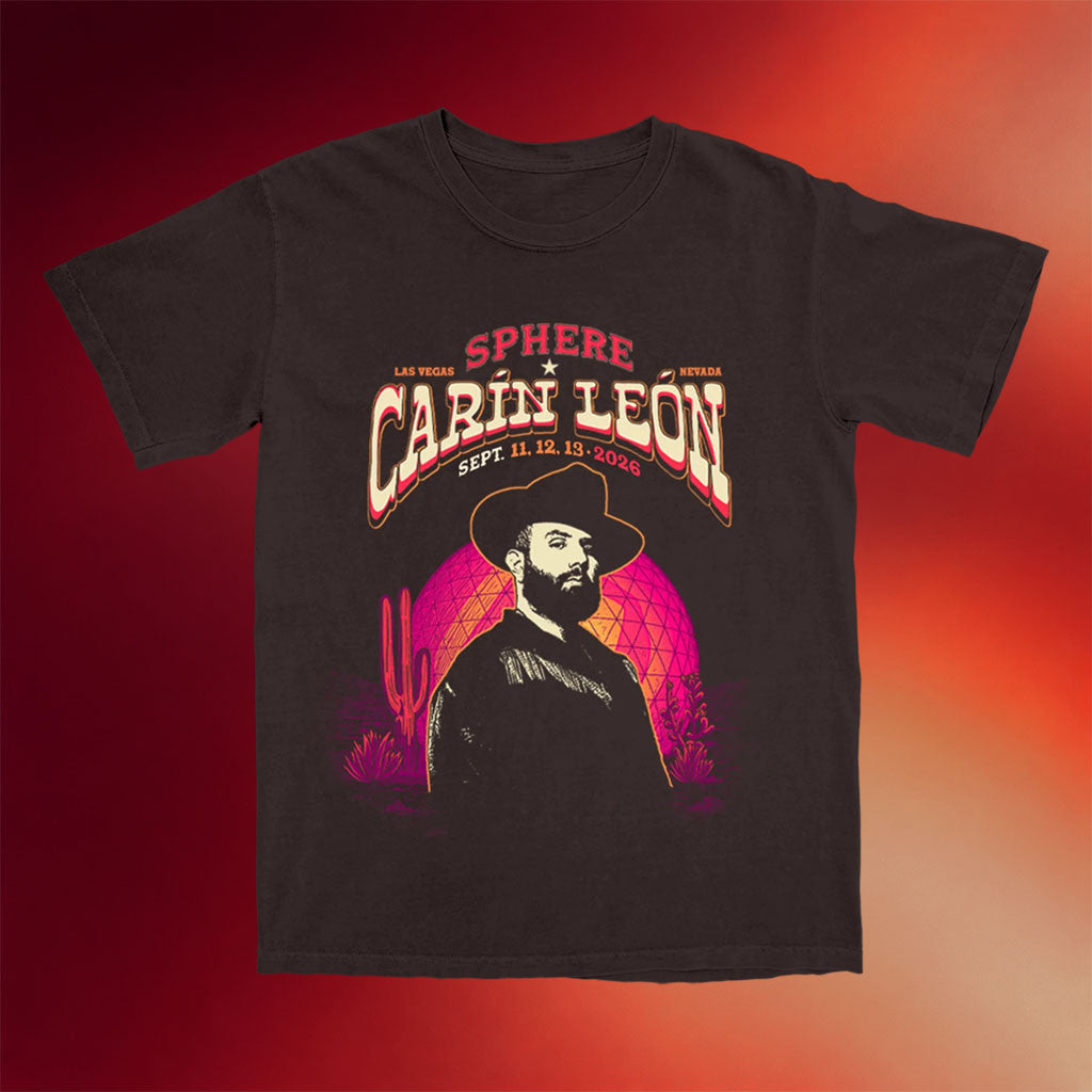Carin Leon Merch 2026 Sphere T-Shirt Carin Leon Tour Merch Present For Music Lovers