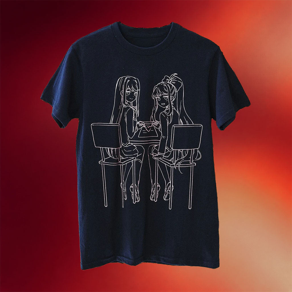 DDLC Merch Doki Doki Literature Club 2026 Reflection T-Shirt Present For Game Lovers
