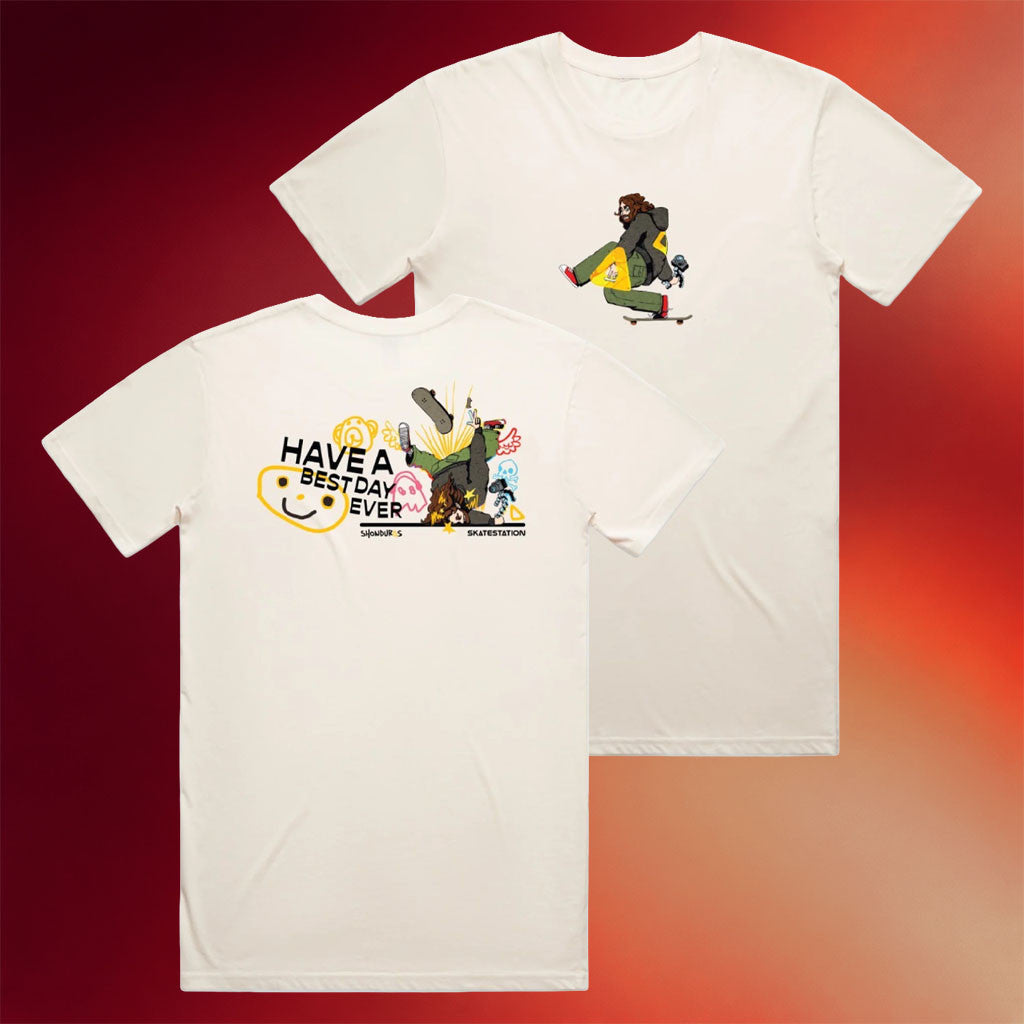 A For Adley Merch 2026 Shonduras X Skatestation Wipeout T-Shirt Gift For Husband