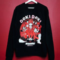 DDLC Merch Doki Doki Literature Club 2026 Doki Doki Sweatshirt Black Gift For Sisters