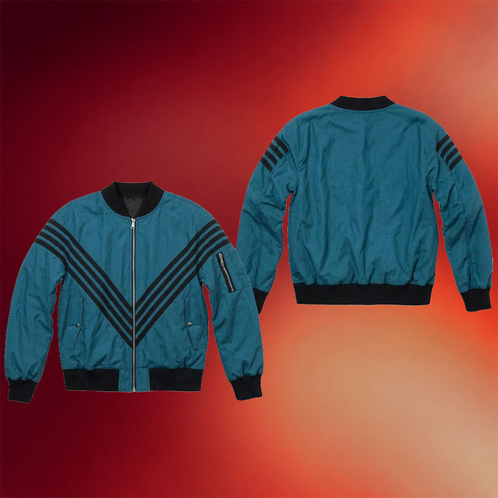 CORTIS Merch 2026 CORTIS Martin Edwards Garrix Style Striped Bomber Jacket Kpop Gifts