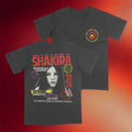 Shakira Merch 2026 Throwback Pies T-Shirt Shakira Residencia Madrid Shirt Music Fan Apparel
