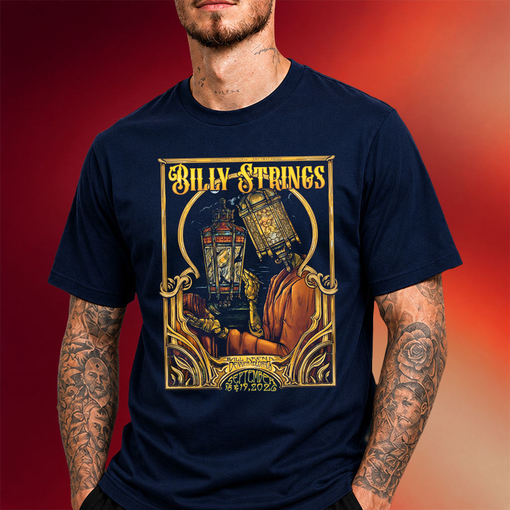 Billy Strings Merch 2026 Billy Strings X Conscious Alliance T-Shirt Billy Strings Concert Merch