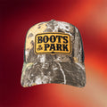 Boots In The Park Festival Merch 2026 Boots In The Park Camo Trucker Hat Gift For Country Fans
