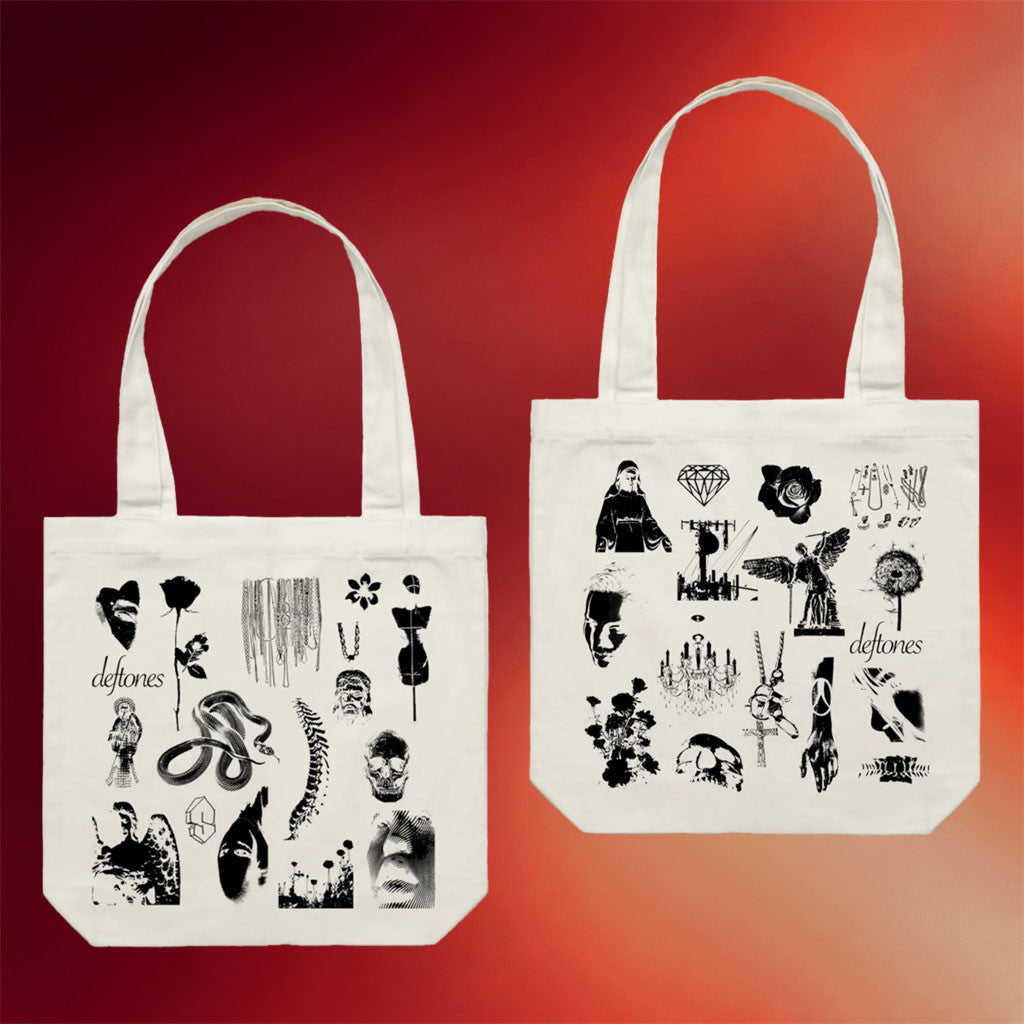 Deftones Merch 2026 Icon Tote Bag Present Ideas For Music Lovers