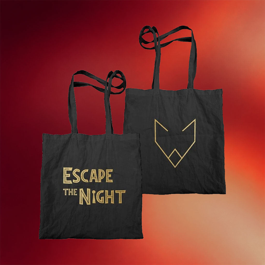 Escape The Night Merch 2026 Escape the Night x Crystal Wolf Tote Bag TV Series Fan Gifts