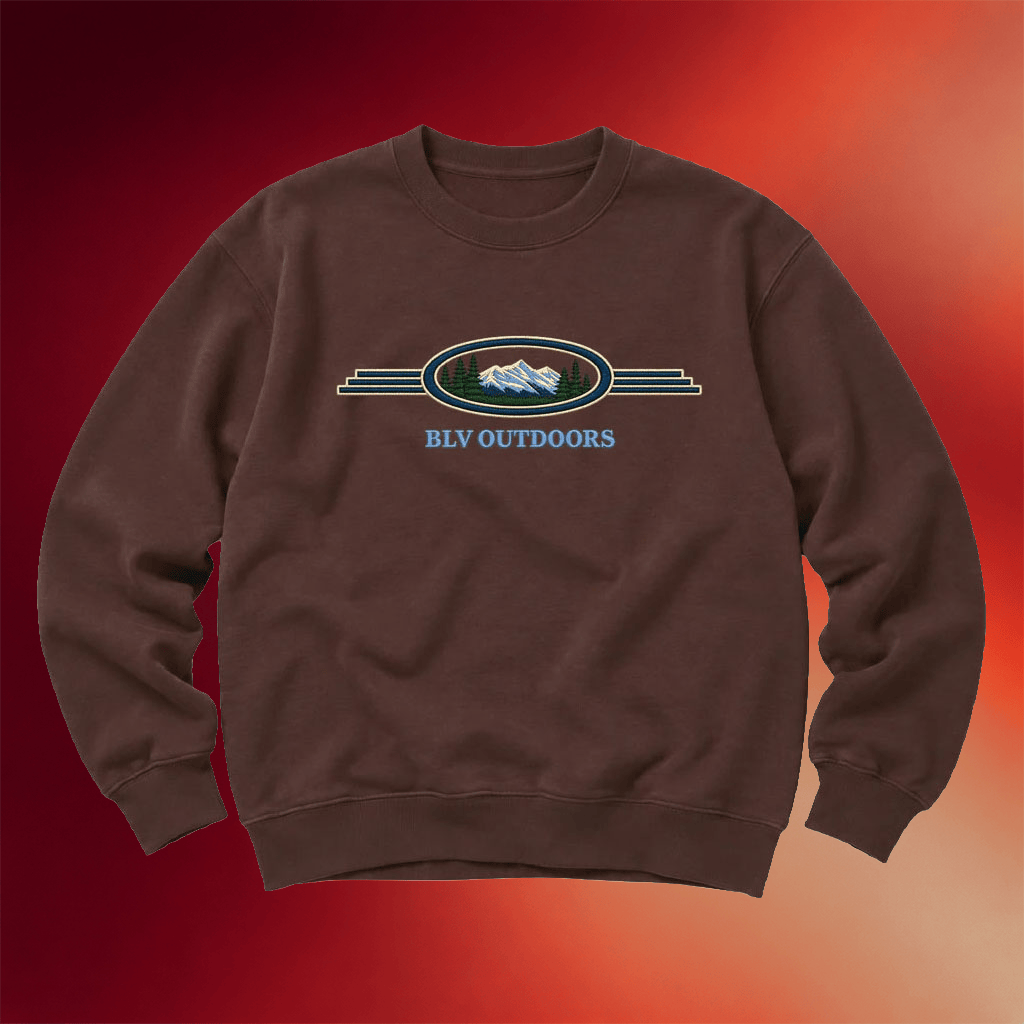 Baylen Levine Merch 2026 BLV Outdoors Crewneck Sweatshirt Gift For Brothers