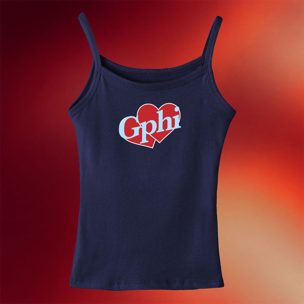 Gamma Phi Beta Merch 2026 Twin Hearts Sorority Tank Top Cool Gift For Besties