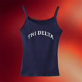 Tri Delta Merch Delta Delta Delta 2026 Classic Collegiate Sorority Tank Top Gift For Girlfriend