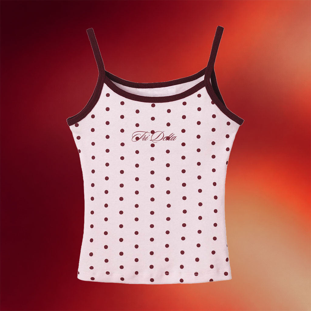 Tri Delta Merch Delta Delta Delta 2026 Spotted Essential Sorority Tank Top Gift For Sisters