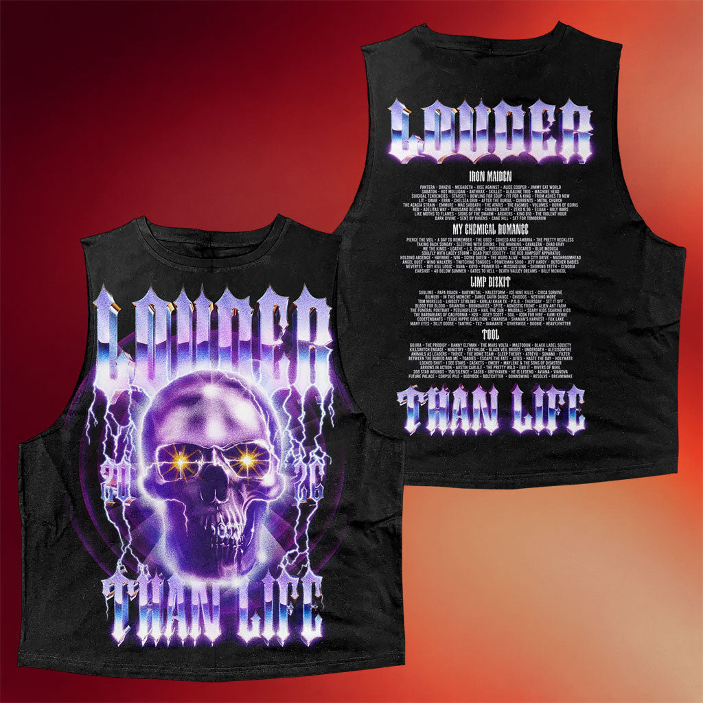 Louder Than Life Merch 2026 Skull Shock Tank Top Best Present For Music Lovers
