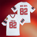 Buc Ee's Merch 2026 Buc-Ee's Texas 82 Football Jersey White Present For Husband