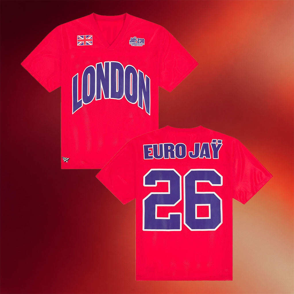 Jay-Z 30 Merch 2026 Jay-Z 30 London Euro Jay Jersey Jay-Z Tour Merch Gift For Rap Lovers