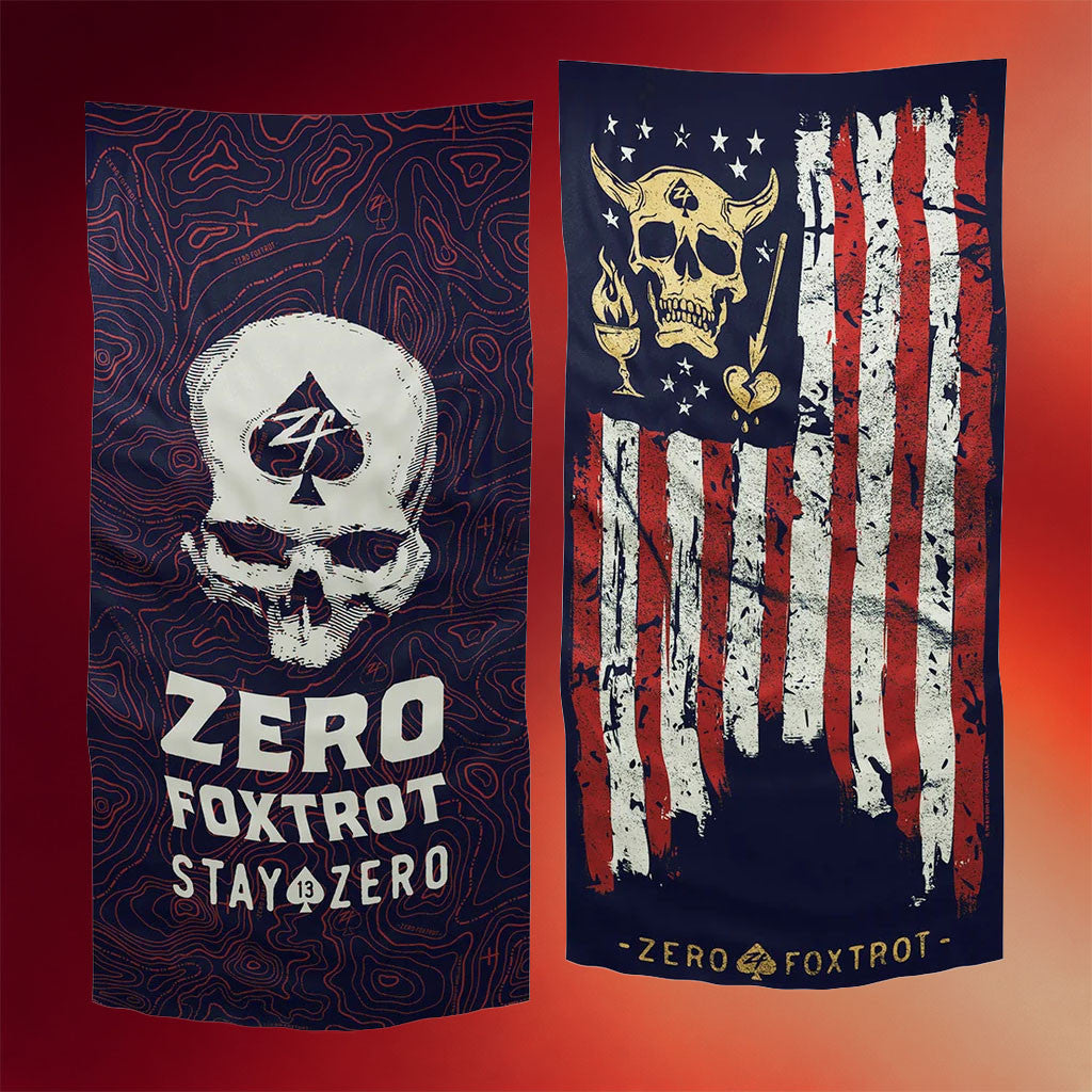 Zero Foxtrot Merch 2026 Stay Zero Beach Towel Gifts For Your Boyfriend