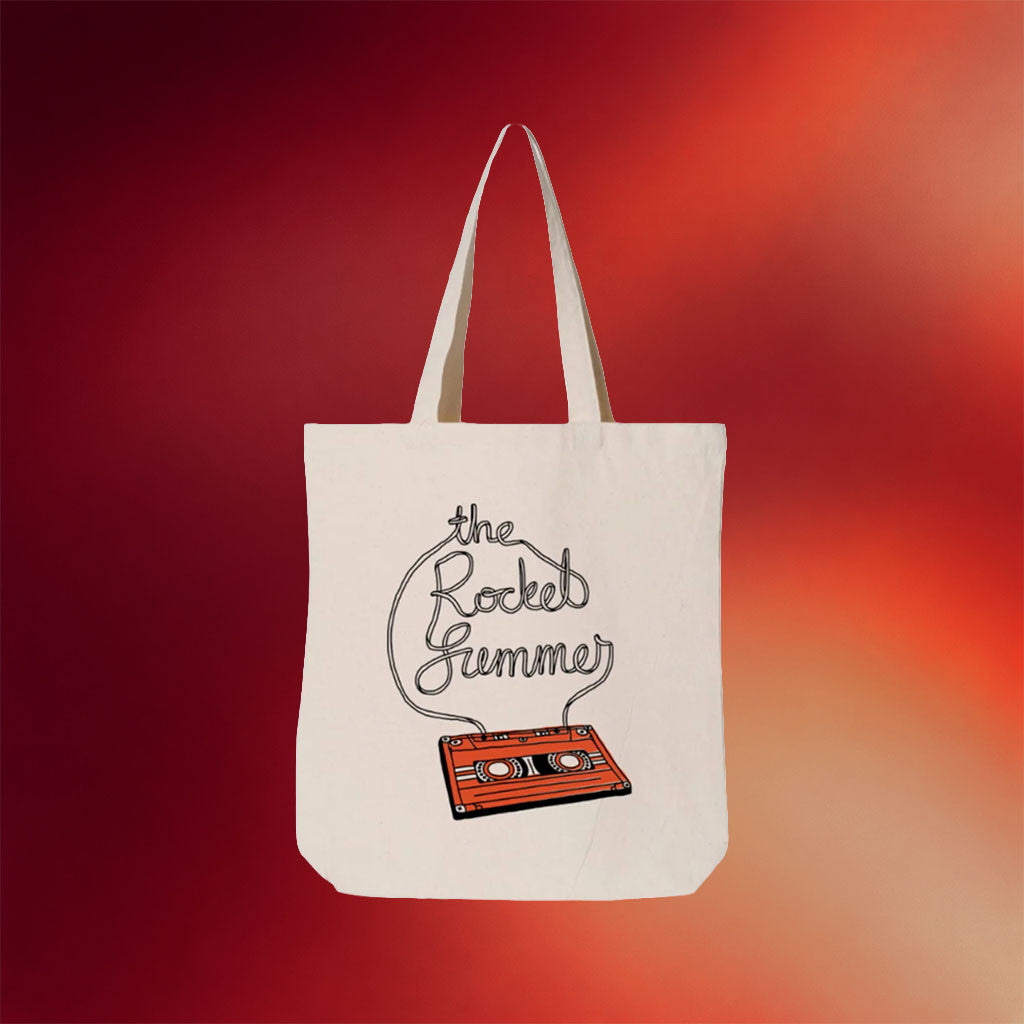 The Rocket Summer Merch 2026 Cassette Natural Tote Bag Gifts For Music Lovers