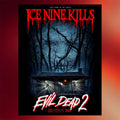 Ice Nine Kills Merch 2026 Resurrection Awaits Poster INK X Evil Dead 2 Merch Wall Decor