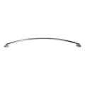 Curved Tension Shower Curtain Rod - Rustproof Stainless Steel No-Drill