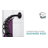 Adjustable Curved Shower Curtain Rod - Rustproof Aluminum Bathroom
