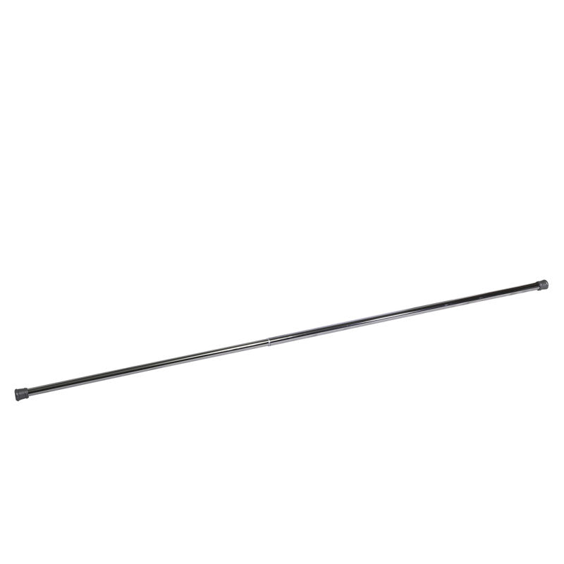 Adjustable Tension Shower Curtain Rod - Chrome Steel - 42-72 Inch