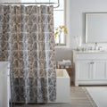 Charleigh Geometric PEVA Shower Curtain - Eco-Friendly Bathroom Decor
